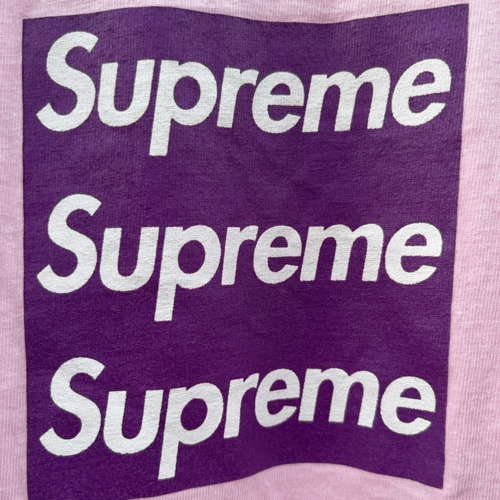 **SOLD** Asspizza Supreme Triple Box Logo Large Lavender Phoenix AZ Exclusive